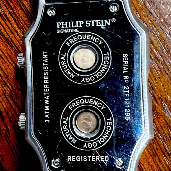 Authentic Philip Stein Signature Large with Interchangeable Strap - Picture 4 of 5